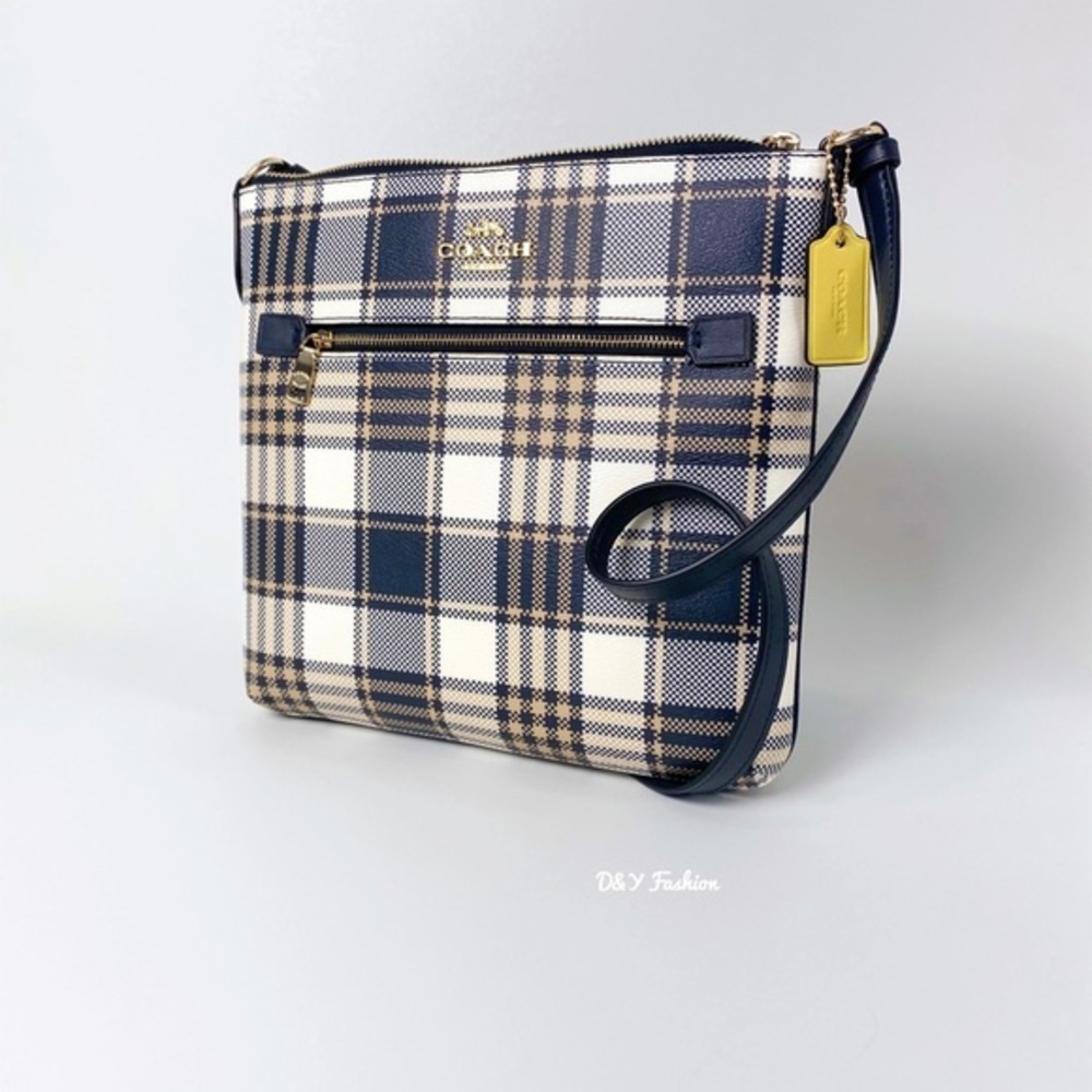 Coach Handbag Rowan File Crossbody Bag With Matching Wristlet Wallet set - Picture 4 of 14
